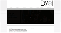 Desktop Screenshot of dyeldesign.com
