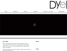 Tablet Screenshot of dyeldesign.com